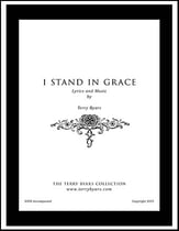 I Stand in Grace Three-Part Mixed choral sheet music cover